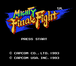 Play <b>Mighty Final Fight for 2 Players</b> Online